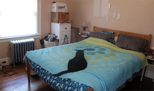 Спальня уютная для кота