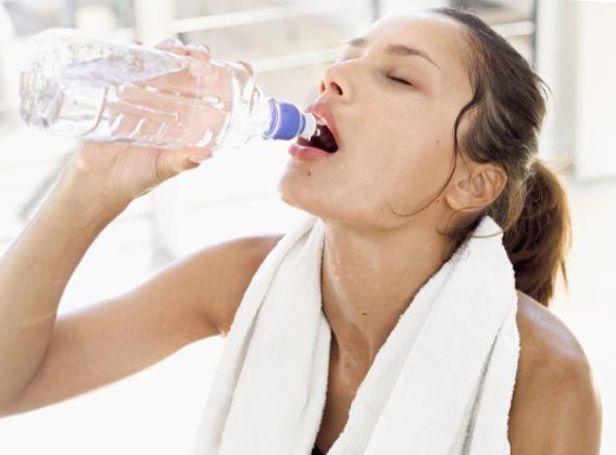 Пить после тренировки лучше воду